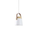 Einfache Pendelleuchte ISLOU aus Aluminium, E27, farbig