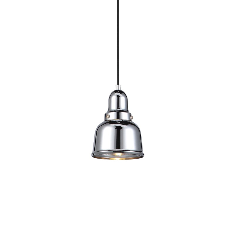 Einfache Pendelleuchte FOSSE aus Metall, E27, farbig