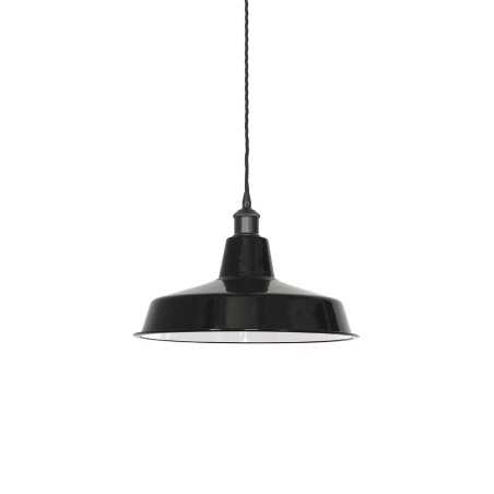 Einfache Pendelleuchte OSTREL aus Eisen, E27, farbig