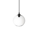 Einfache Pendelleuchte NEUZY aus Glas, E27, farbig