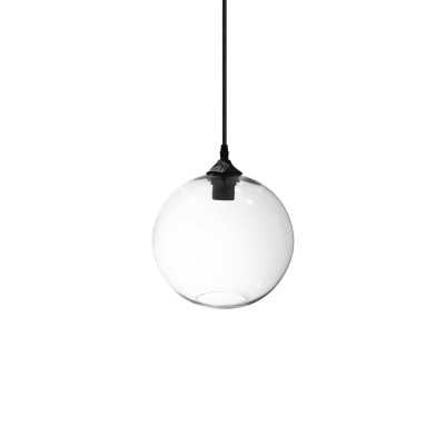Einfache Pendelleuchte NEUZY aus Glas, E27, farbig