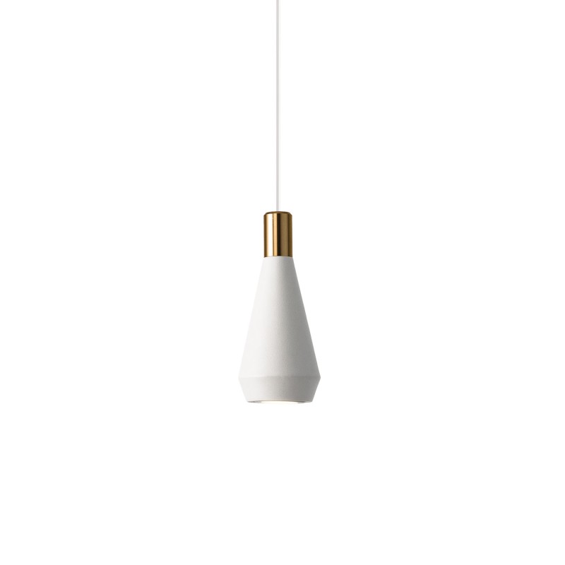 Einfache Pendelleuchte MUANCE aus Aluminium, GU10, schwarz