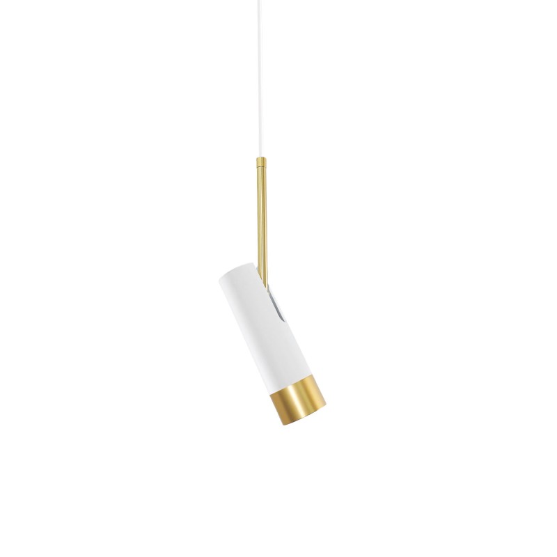 Einfache Pendelleuchte MURSAY aus Aluminium, GU10, farbig