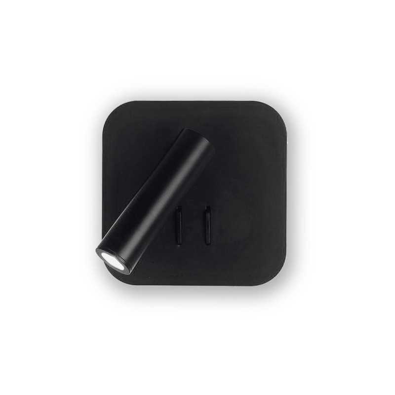 Aplique MAYOC aluminio COB LED 3W 102Lm, SMD LED 6W
