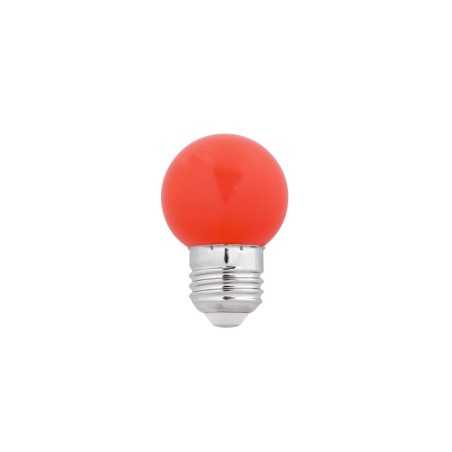 Bombilla LED esférica roja para guirnalda 1