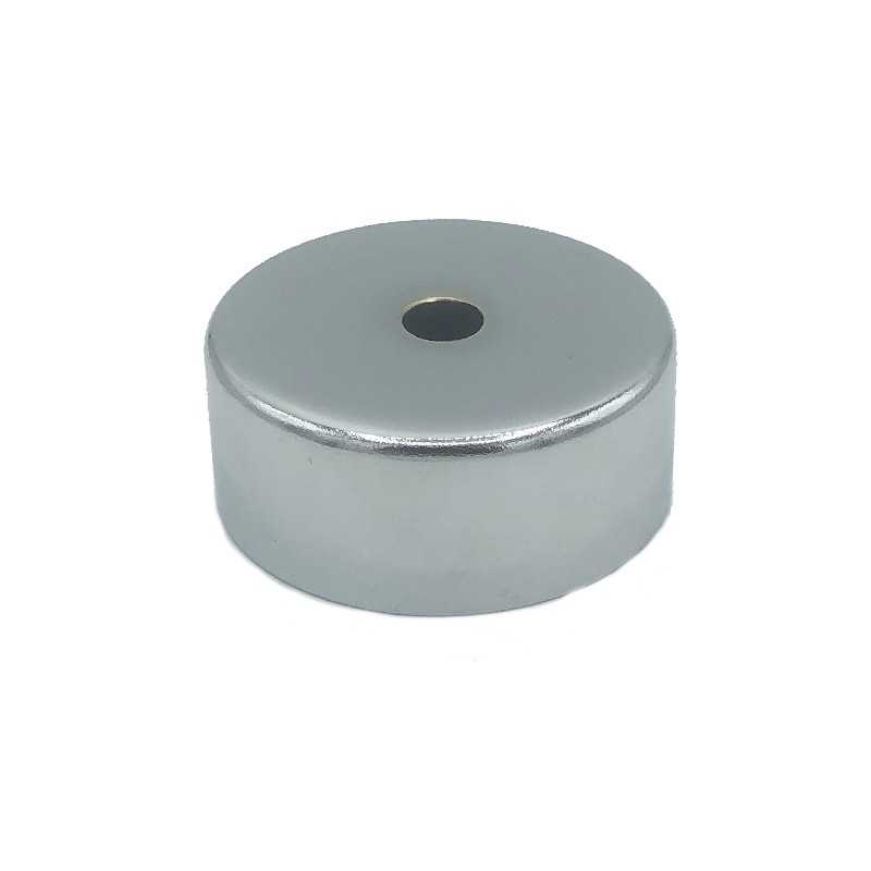 Tapa portaglobos cromada 58mm diámetro x 22mm