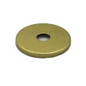 Tapa portaglobos de latón 40mm diámetro x 2mm