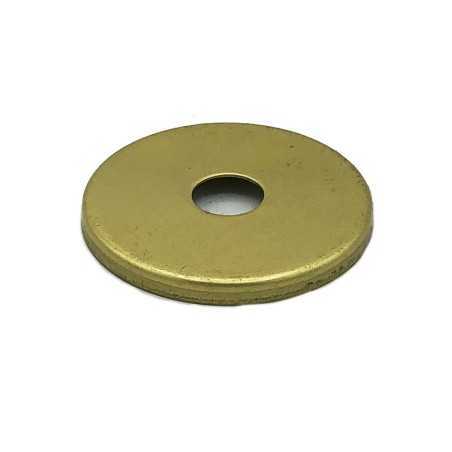 Tapa portaglobos de latón 40mm diámetro x 2mm