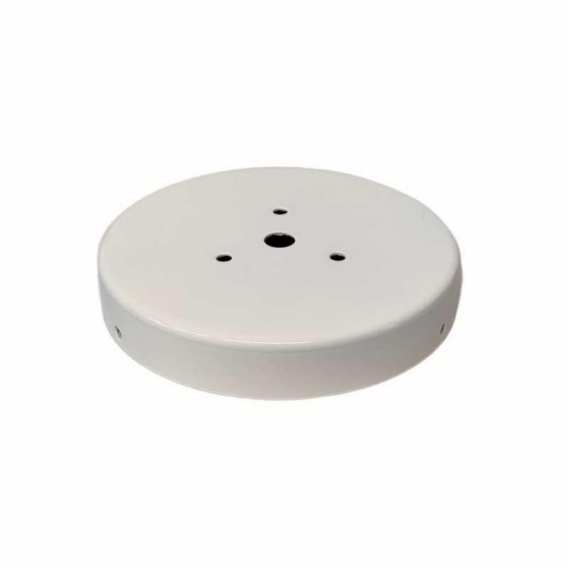 Portaglobos color blanco 115mm x 19mm con tornillos