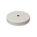 Tapa portaglobos color blanco 99mm diámetro x 17mm