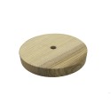 Tapa de madera para bolas de cristal y tulipas 100mm x 7mm