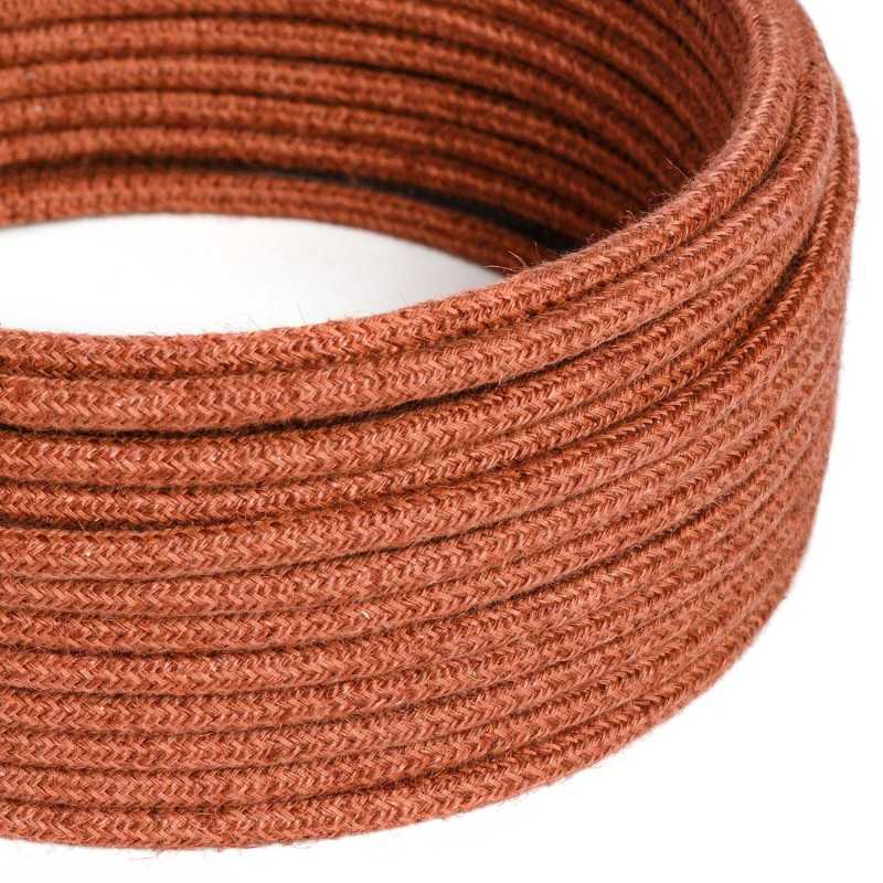 Cable decorativo textil a metros homologado yute arcilla