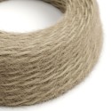 Cable decorativo textil trenzado a metros homologado pluma yute