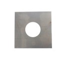Plaquita plana hierro 30mm x 30mm x 1,5mm
