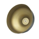 Schwarzer Schirm mit goldenem Innenleben 150mm x 210mm