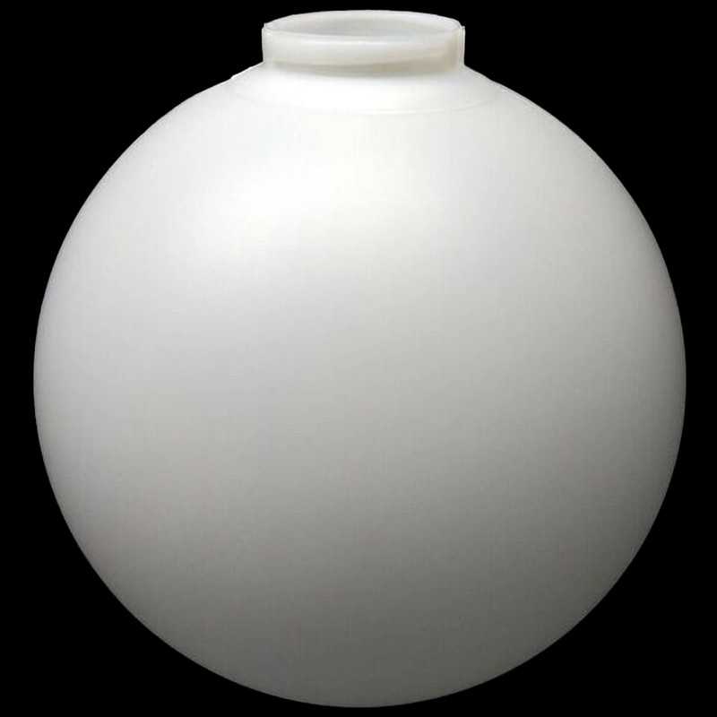 Polyethylen-Globus mit Bajonettverschluss fuer Laternen und Lampen