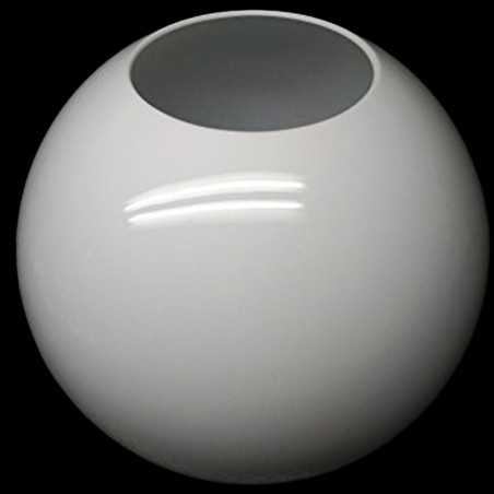 Globo PMMA polimetacrilato blanco sin cuello varios diámetros