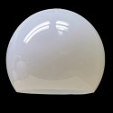 Globo policarbonato tres cuartos blanco brillo