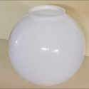 Globo PMMA polimetacrilato blanco con cuello varios diámetros