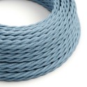Cable decorativo textil trenzado a metros homologado oceano