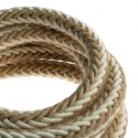 Dekoratives Jute-Geflechtkabel, Sacktyp, 24mm stark kaufen