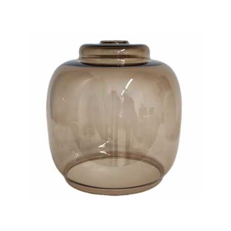 Glasglocke Rauchglas 250mm x 265mm