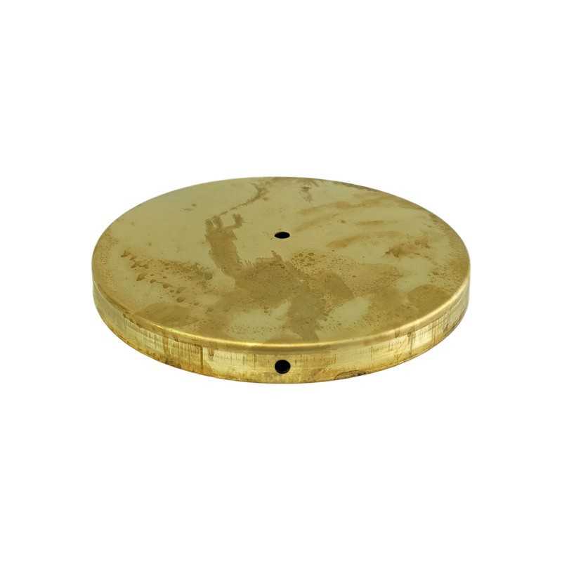 Metallfuss aus Messing fuer Lampen