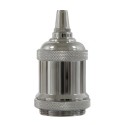 Retro Metall E27 Lampenfassung Kit mit Ring fuer Schirm