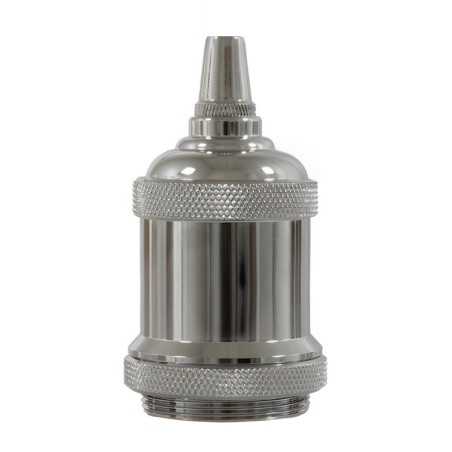 Retro Metall E27 Lampenfassung Kit mit Ring fuer Schirm