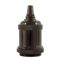 Retro Metall E27 Lampenfassung Kit mit Ring fuer Schirm