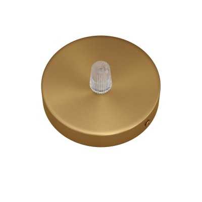 Deckenbaldachin-Set 83mm Durchmesser x 25mm mit einem Ausgang