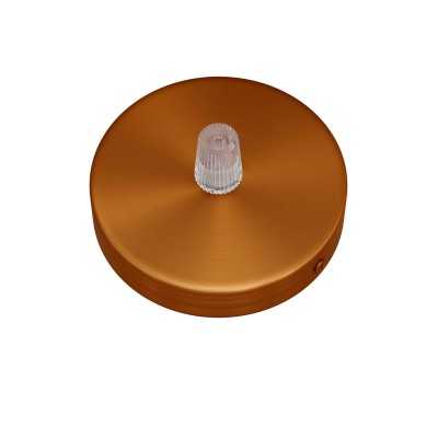 Deckenbaldachin-Set 83mm Durchmesser x 25mm mit einem Ausgang