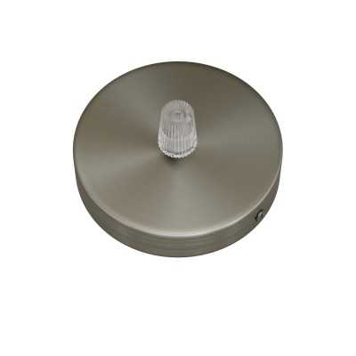 Deckenbaldachin-Set 83mm Durchmesser x 25mm mit einem Ausgang