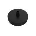 Deckenbaldachin-Set 83mm Durchmesser x 25mm mit einem Ausgang