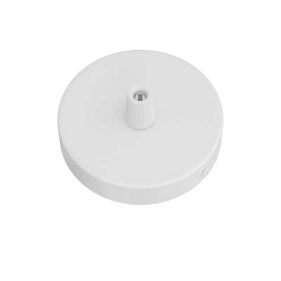 Deckenbaldachin-Set 83mm Durchmesser x 25mm mit einem Ausgang