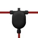 Accesorio T para hacer bajantes de guirnaldas
