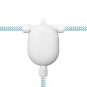 Accesorio T para hacer bajantes de guirnaldas