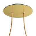 Soporte techo 200mm con 2 orificios y 4 agujeros laterales