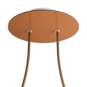 Soporte techo 200mm con 2 orificios y 4 agujeros laterales