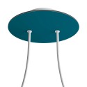 Soporte techo 200mm con 2 orificios y 4 agujeros laterales