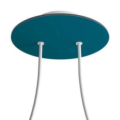 Soporte techo 200mm con 2 orificios y 4 agujeros laterales