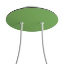 Soporte techo 200mm con 2 orificios y 4 agujeros laterales
