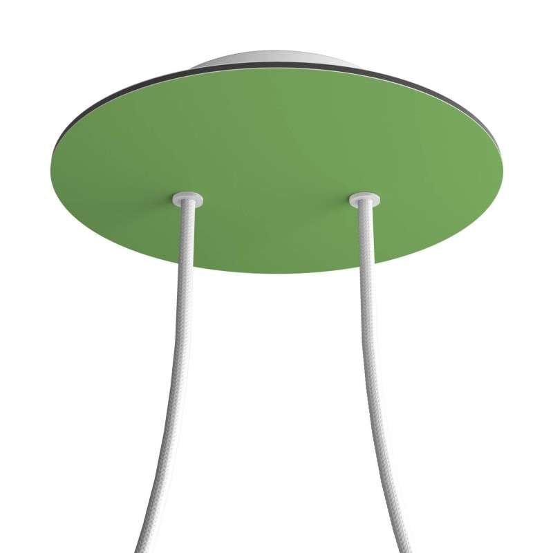 Soporte techo 200mm con 2 orificios y 4 agujeros laterales