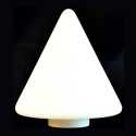 Glasglocke Pyramide 190mm hoch x 190mm Durchmesser
