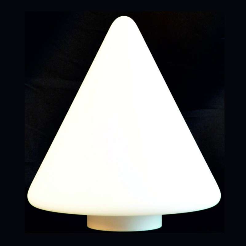 Glasglocke Pyramide 190mm hoch x 190mm Durchmesser