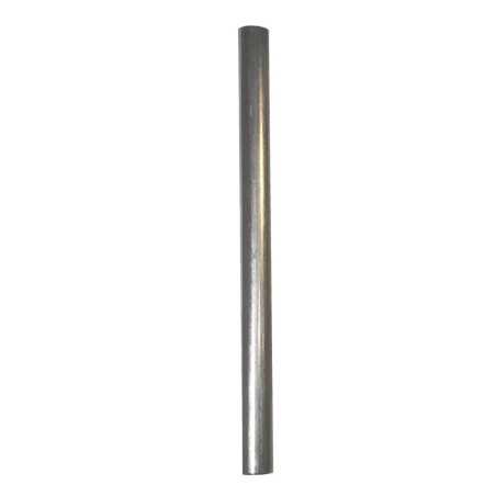 Tubo de metal hierro sin rosca 12mm diámetro y 17mm largo
