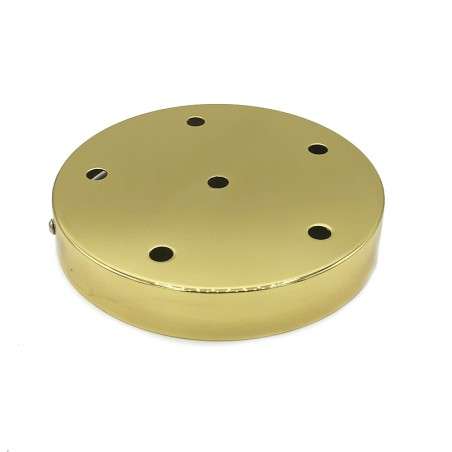 Soporte metal 160mm diámetro x 25mm con seis salidas