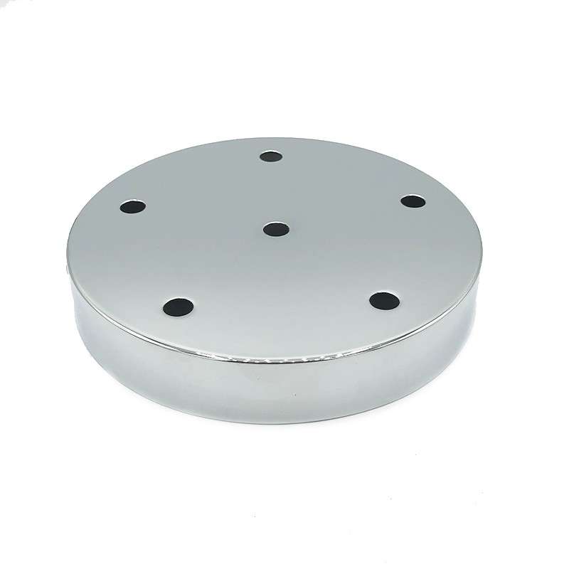 Soporte metal 160mm diámetro x 25mm con seis salidas
