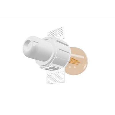 Deckenleuchte aus Aluminium E27, weiss, MEUCON