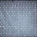 Cortina 150 LEDs blanco frio enlazable c/blanco 200x150 exterior